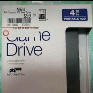 Playstation 4 Game Drive